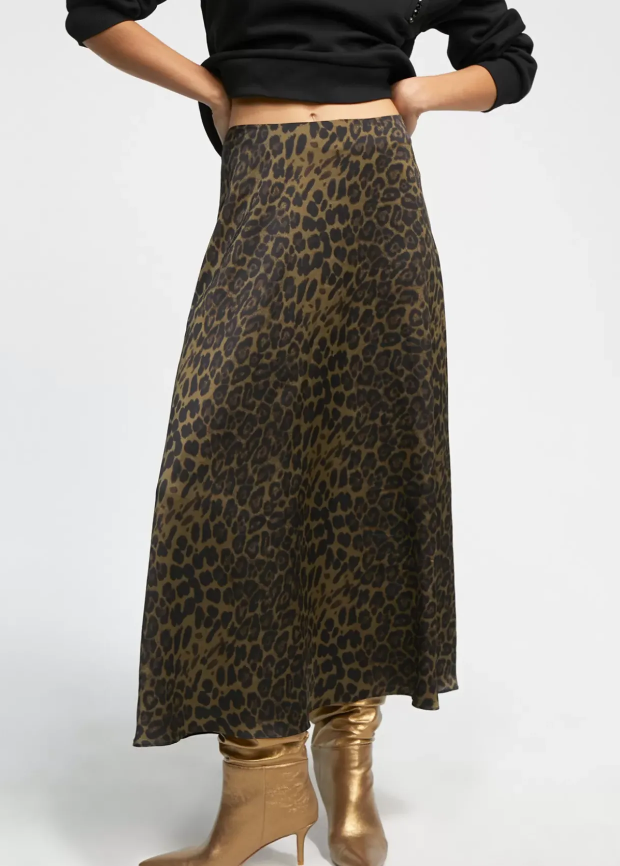 Falda estampado animal print