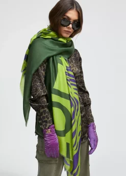 Fular maxi logo y animal