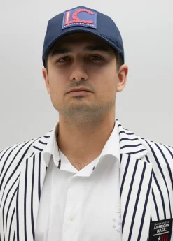 Gorra americana azul edición limitada - Lola Casademunt