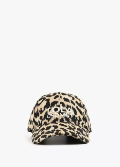 Gorra visera animal print