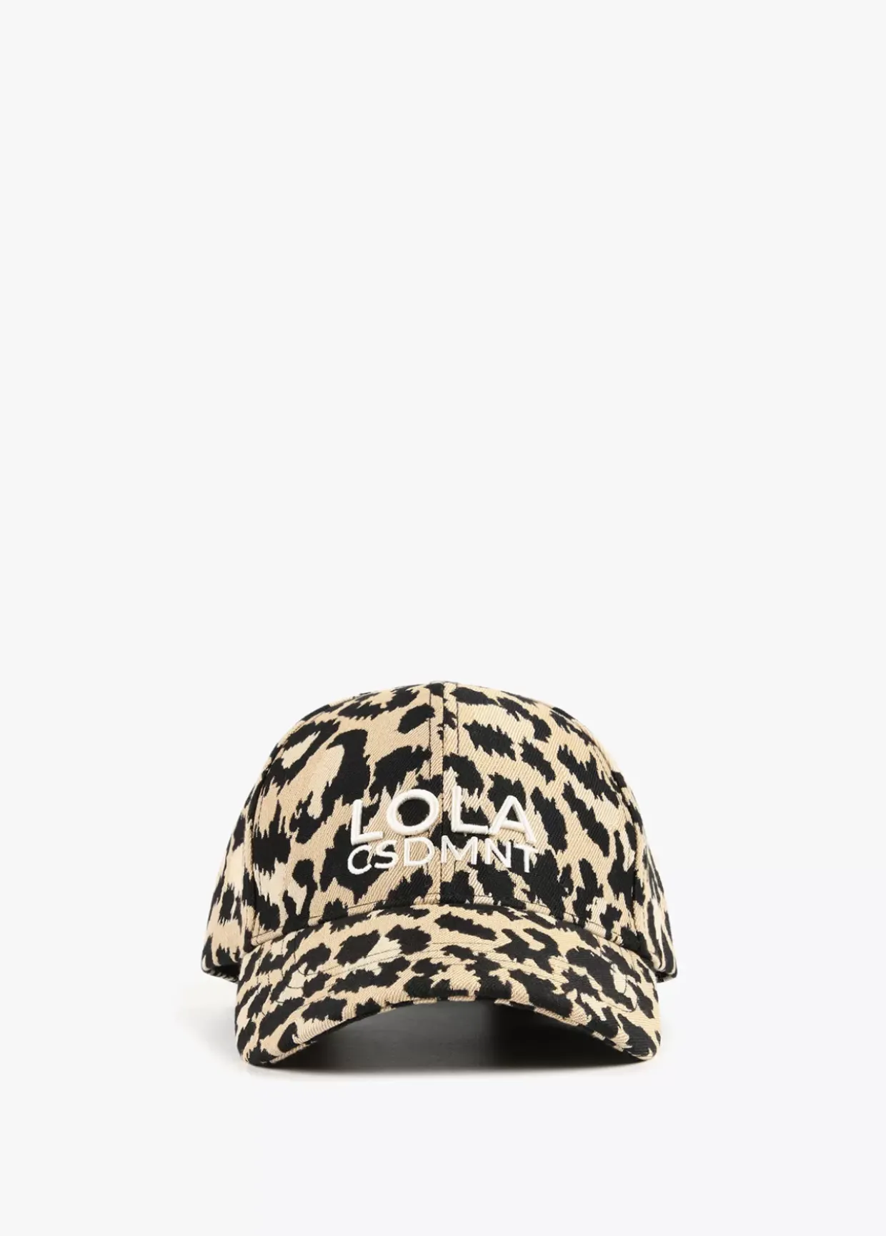 Gorra visera animal print