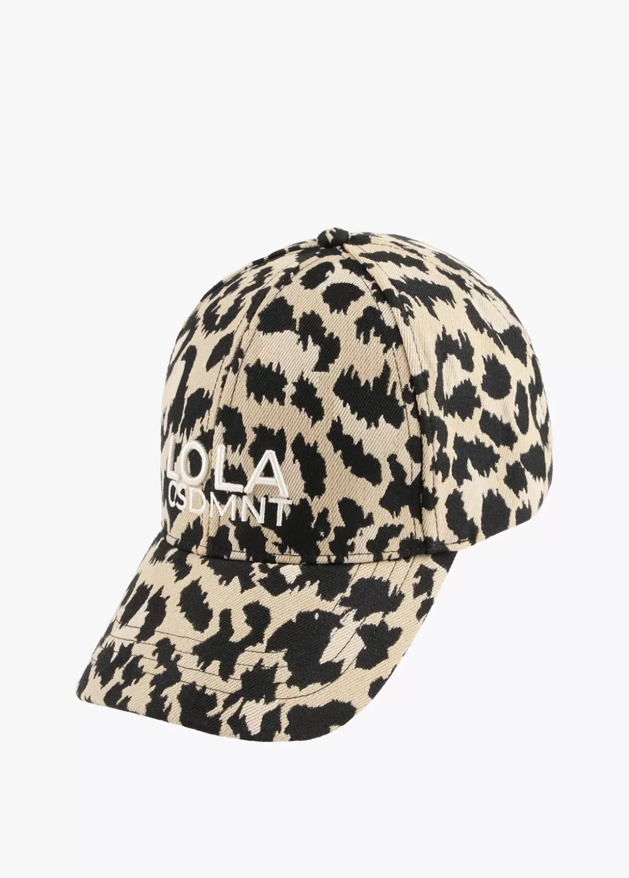 Gorra visera animal print