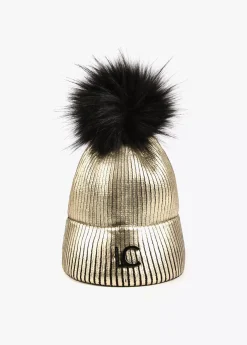 Gorro dorado
