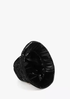 Gorro tipo bucket acolchado