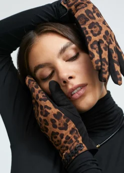 Guantes animal print