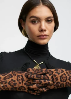 Guantes animal print