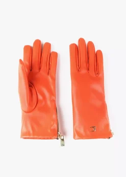 Guantes efecto piel naranja