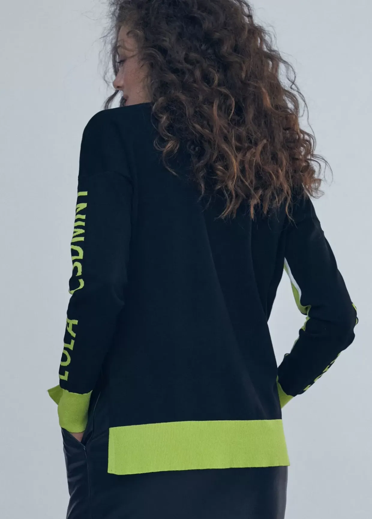 Jersey bicolor |  COLECCIÓN LOLA | Lola Casademunt