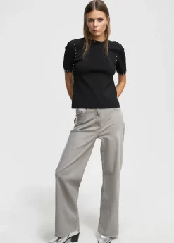 Jersey de punto tachas