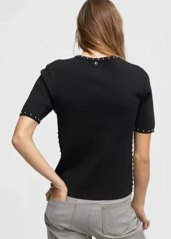 Jersey de punto tachas