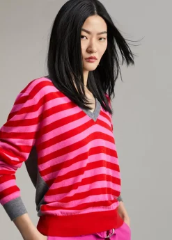 Jersey rayas bicolor