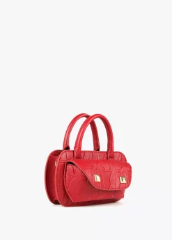 Mini bandolera con logo grabado