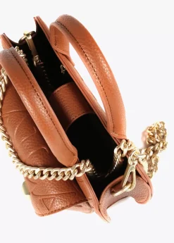 Mini bandolera con logo grabado