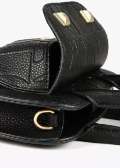 Mini bandolera con logo grabado