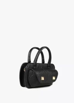 Mini bandolera con logo grabado