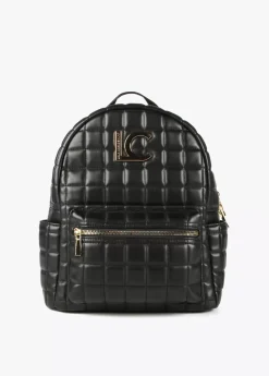 Mochila acolchada de cuadros