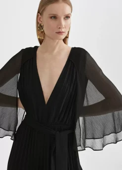 Mono plisado mangas capa