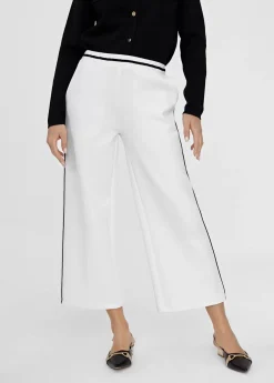 Pantalón blanco con vivo