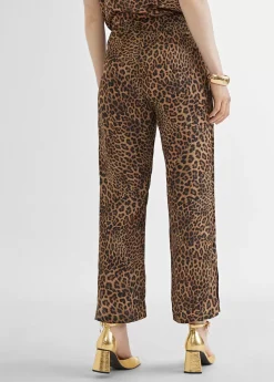 Pantalón culotte animal print