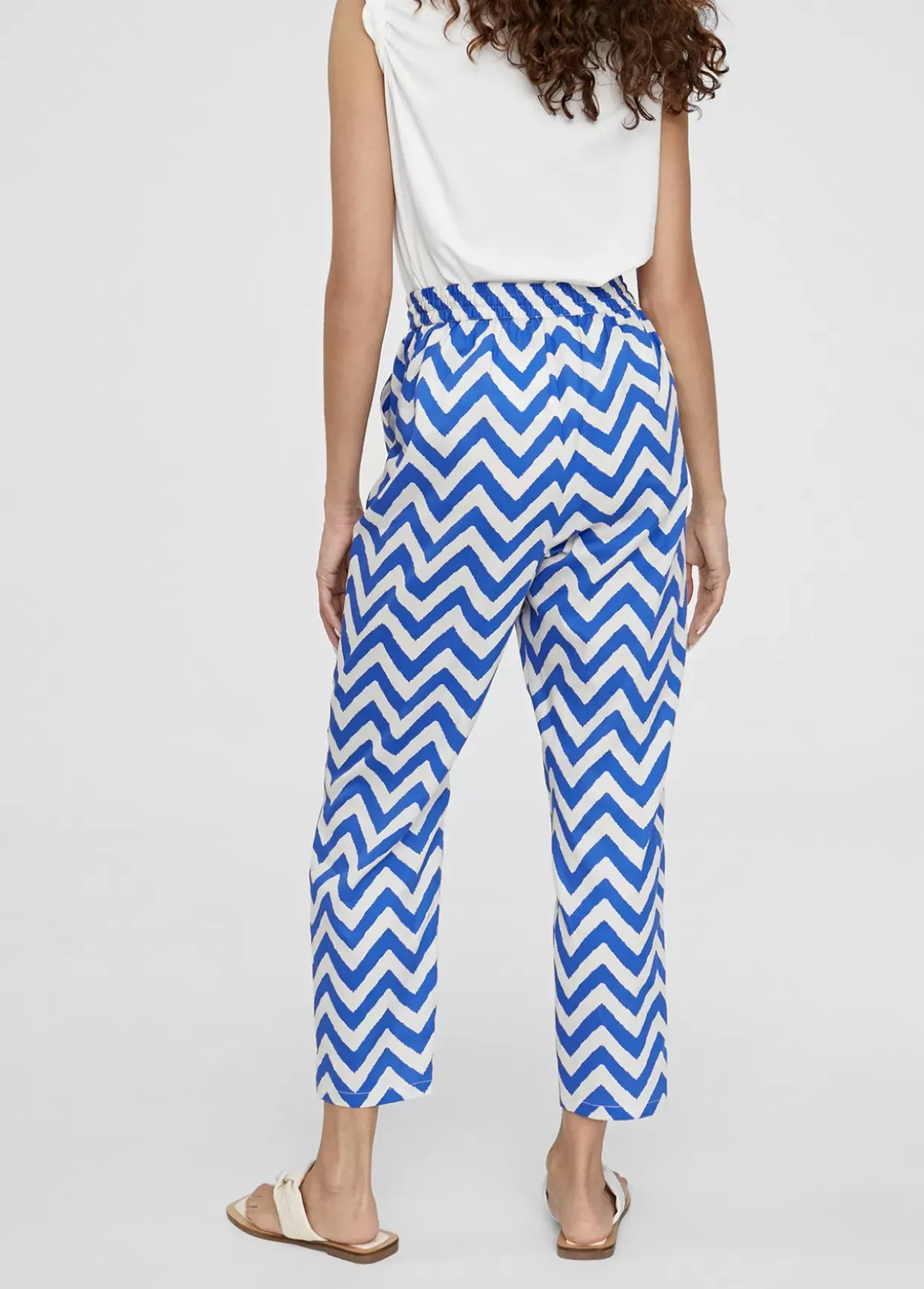 Pantalón jogging bicolor