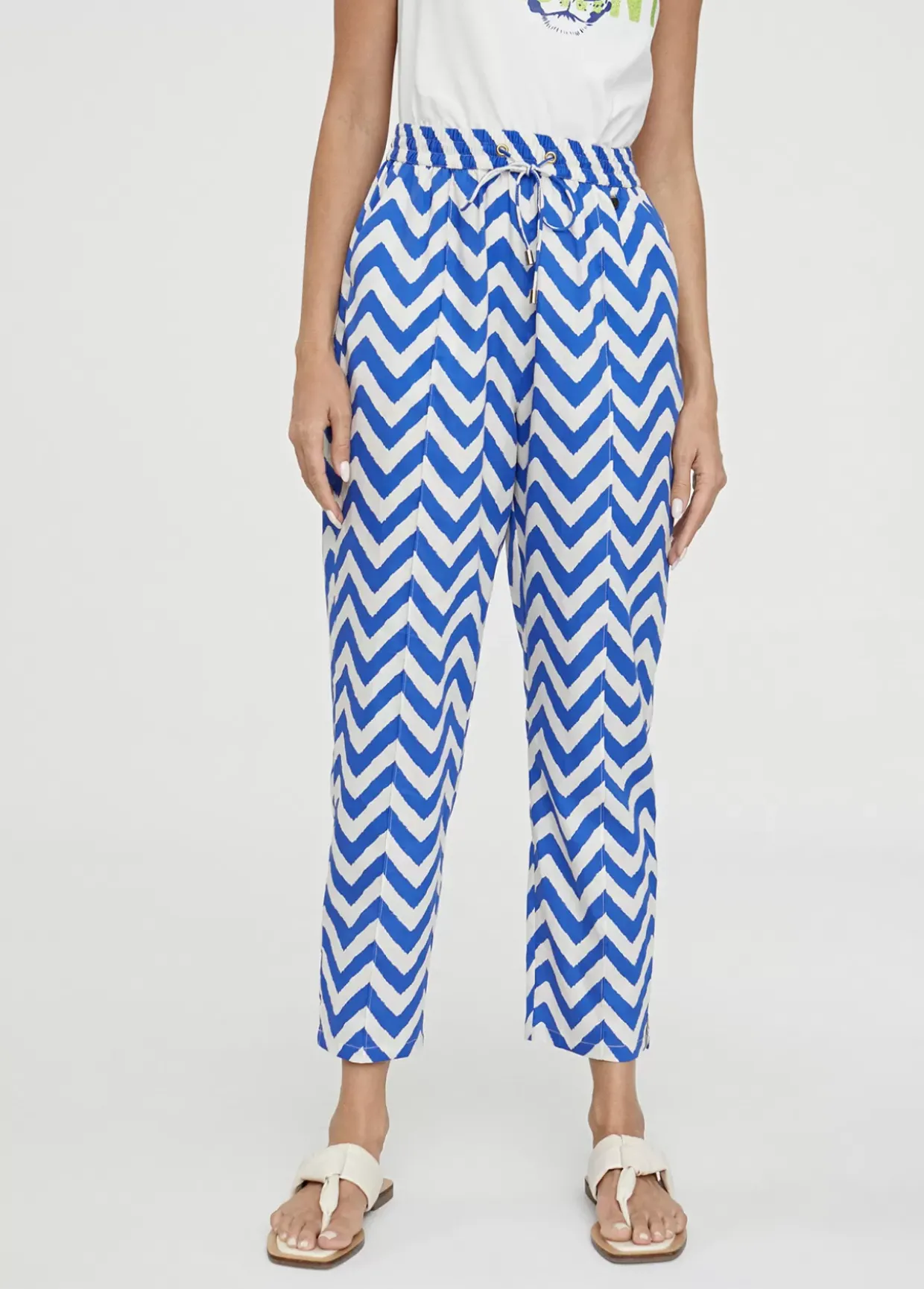 Pantalón jogging bicolor