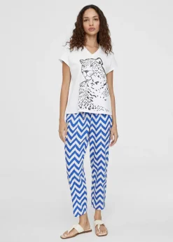 Pantalón jogging bicolor