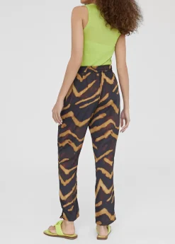 Pantalón jogging estampado zebra