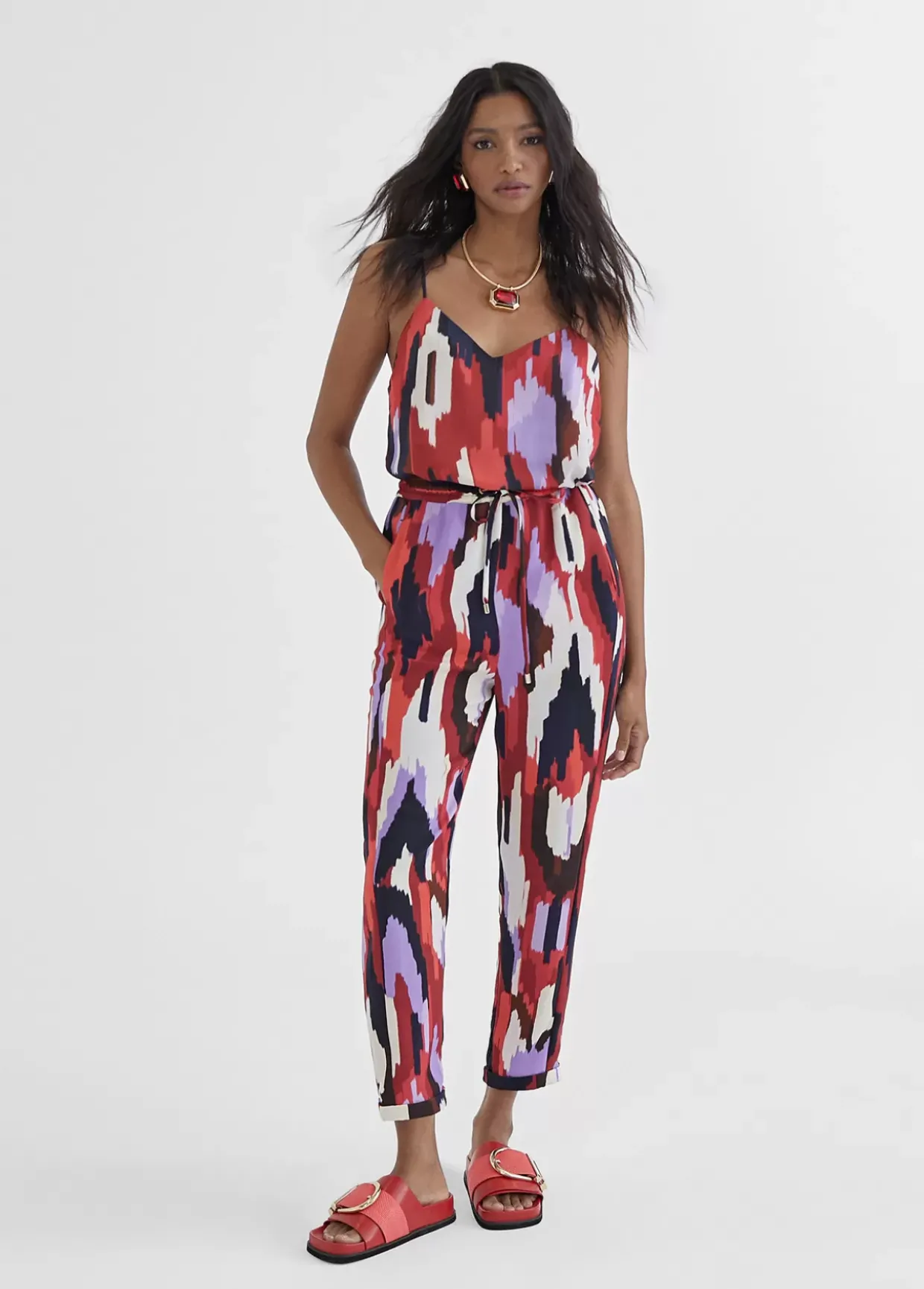 Pantalón jogging estampado