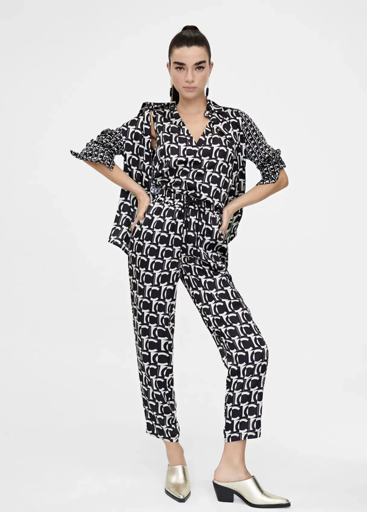 Pantalón jogging monograma