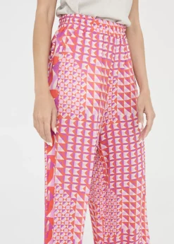 Pantalón palazzo estampado