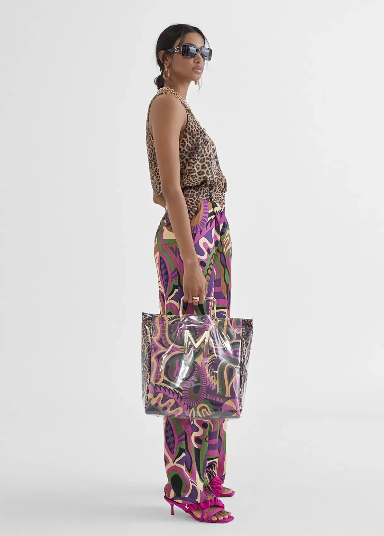 Pantalón palazzo fluido