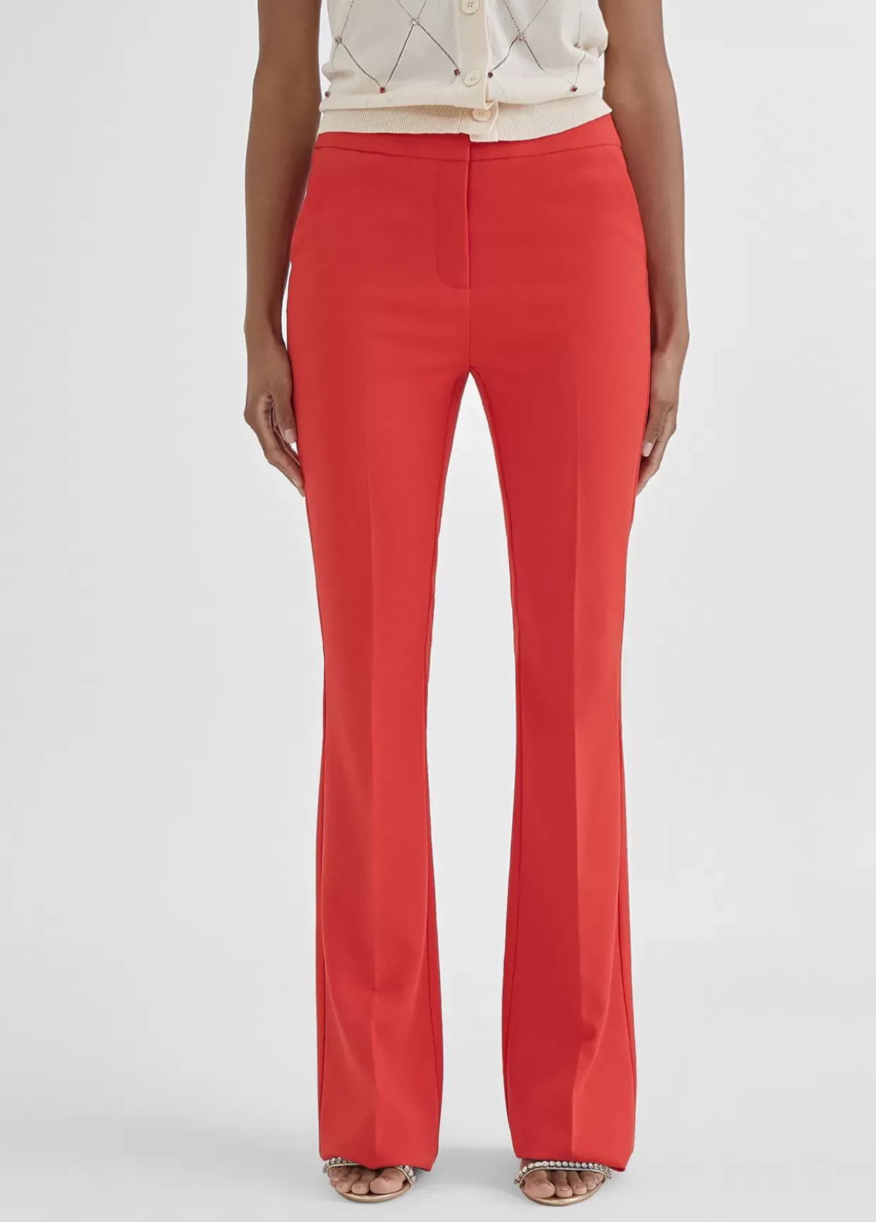 Pantalón skinny campana