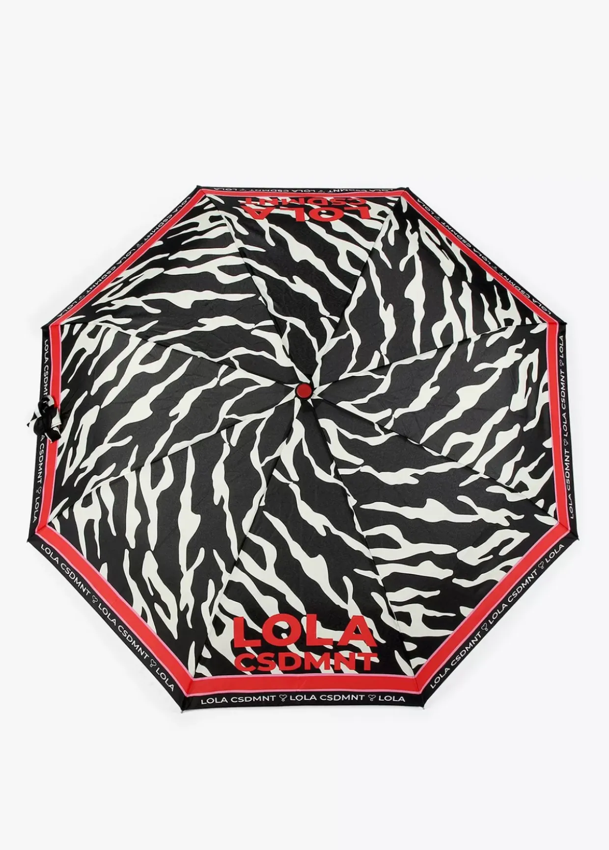 Paraguas pequeño automático print cebra| Lola Casademunt