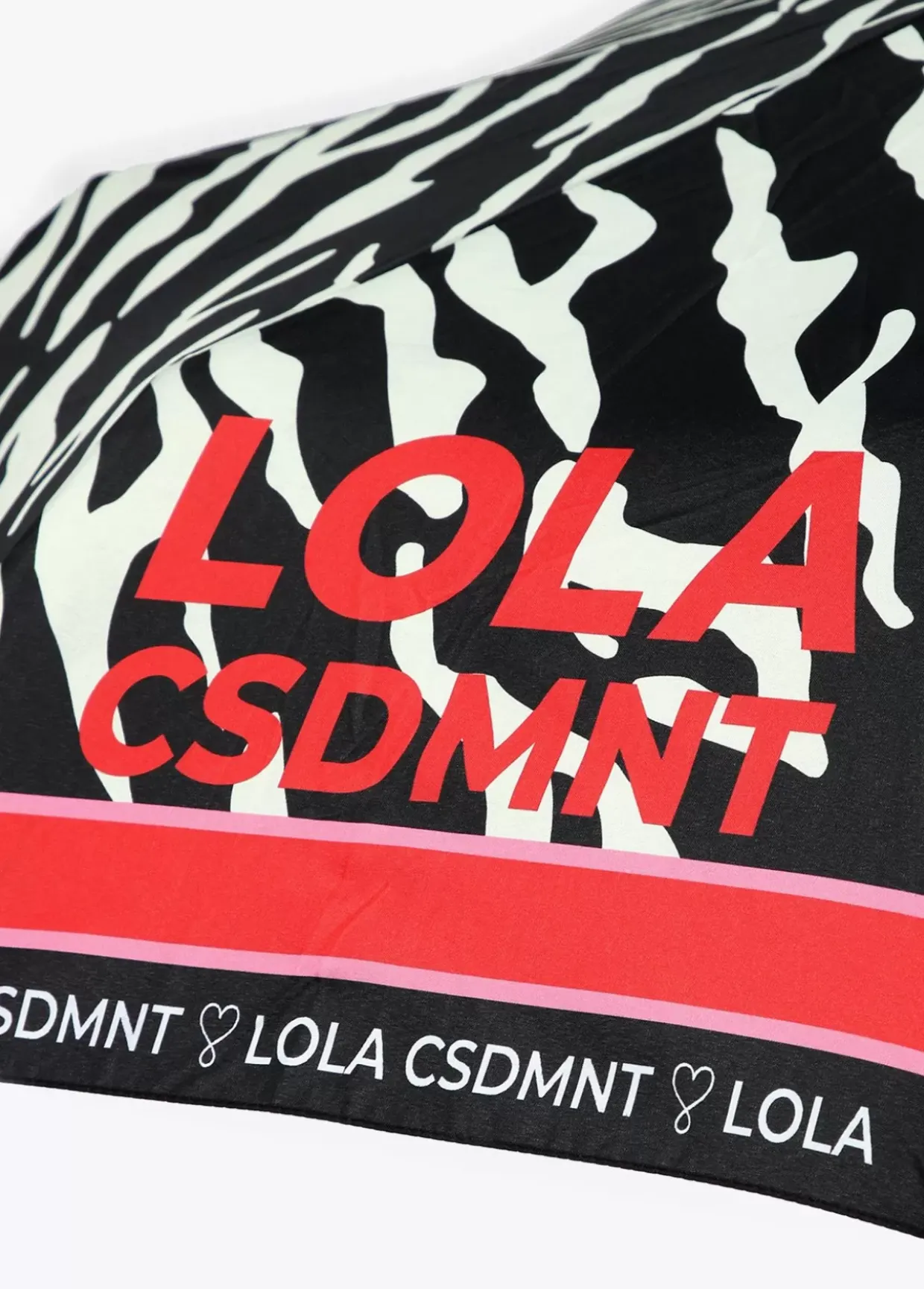 Paraguas pequeño automático print cebra| Lola Casademunt