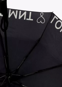 Paraguas pequeño automático logo | Complementos | Lola Casademunt