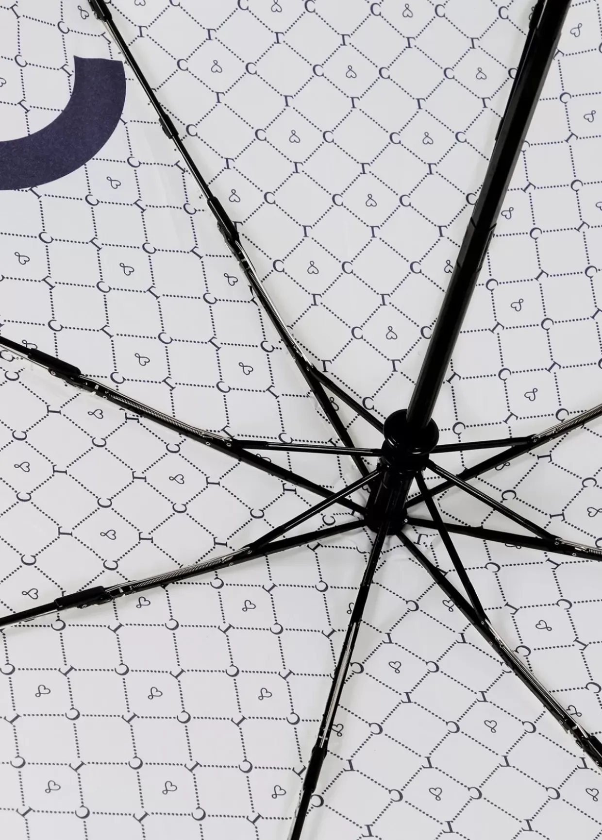 Paraguas pequeño automático logotipado | Lola Casademunt