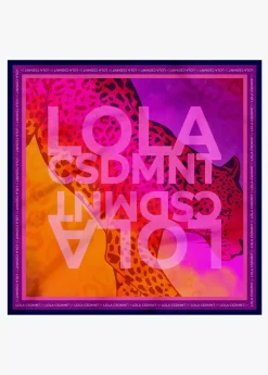 Pañuelo leopardo y logo