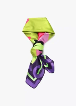 Pañuelo satinado cara animal