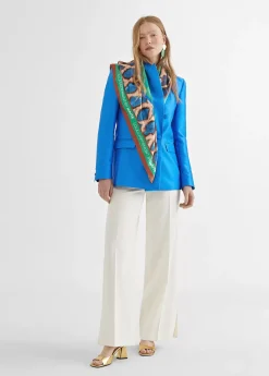 Pañuelo verdes y azules