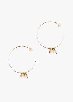 Pendientes aro y charms