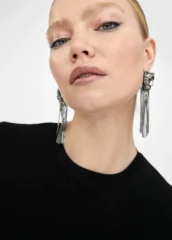 Pendientes cabeza de leopardo