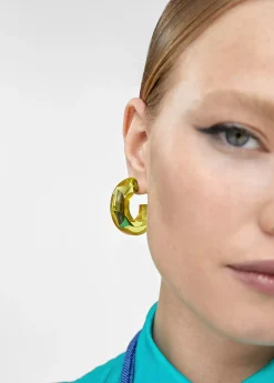 Pendientes de aro gruesos