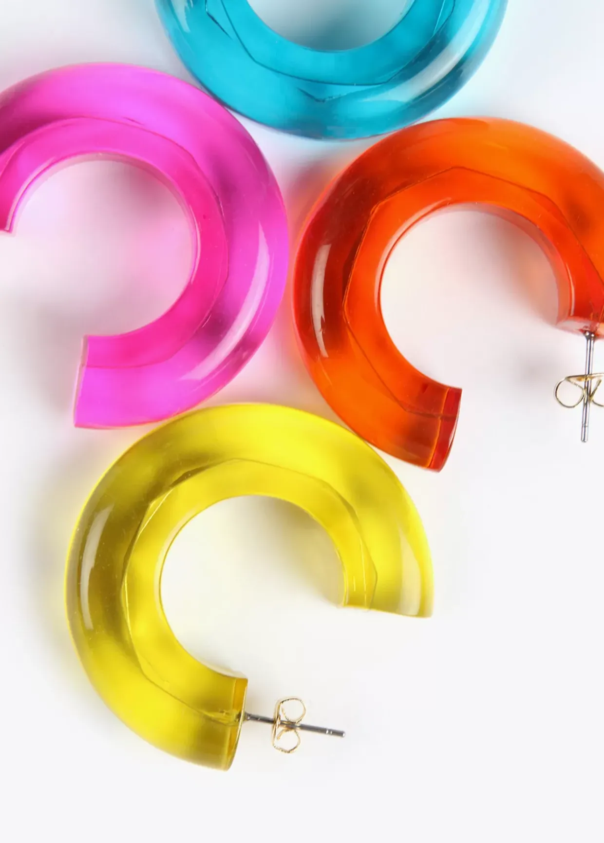 Pendientes de aro gruesos