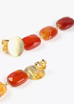 Pendientes de piedras naturales