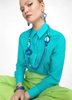 Pendientes dos piezas de colores