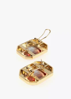 Pendientes octogonales