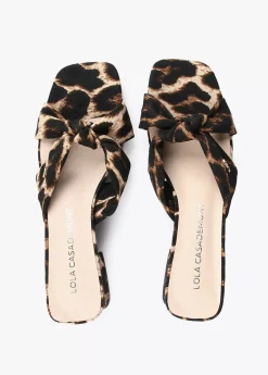 Sandalia estampado animal