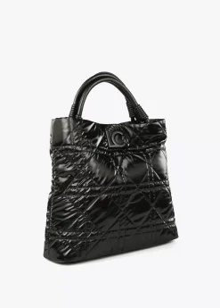 Shopper acolchado efecto brillante