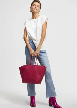 Shopper efecto piel granulado