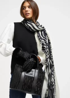 Shopper estampado zebra